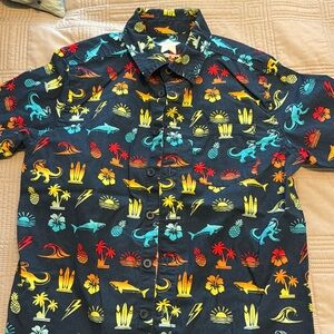 Boys short sleeve button down shirt
